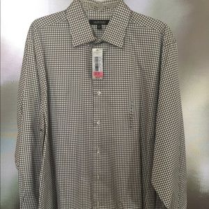 Men's Size XL Murano Long Sleeve Dress Shirt. New